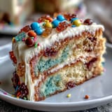 Cinco de Mayo Piñata Cake with Rainbow Inside: a colorful surprise cake with hidden candy layers.