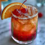 Ombre Sunrise Mocktail Grenadine