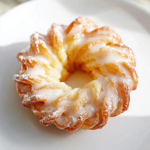 Picture the delightful fried French crullers, golden and crisp, the glaze glistening and sweet.