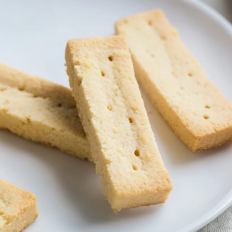 Buttery Crumbly Shortbread Cookies
