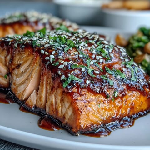 Honey Sriracha Salmon Bowl