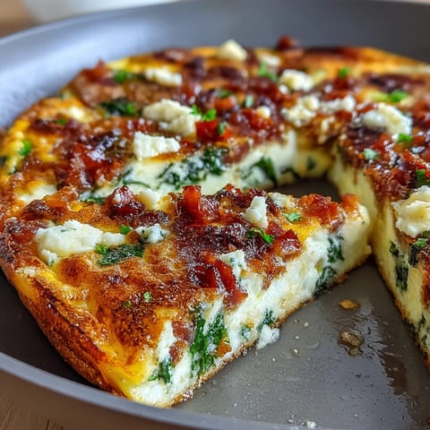 One-Pan Ham Cheese Frittata