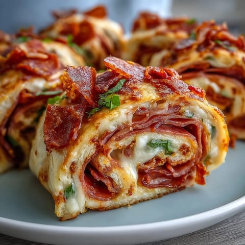 Colorful Italian Sub Pinwheel Wraps sliced into bite-sized spirals, showcasing deli meats, cheese, and fresh vegetables.