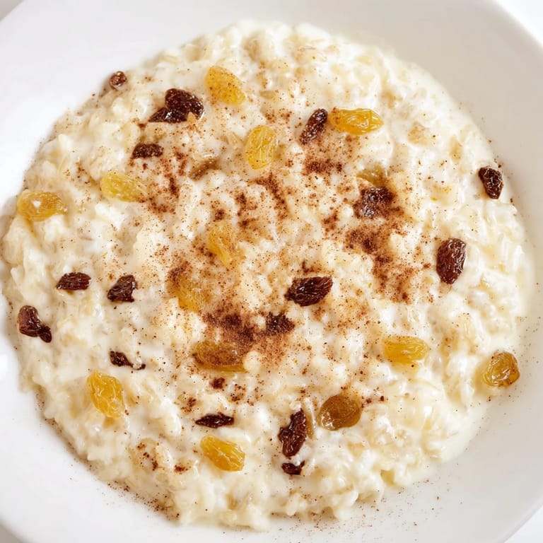 Luscious rice pudding, a comforting baked dessert, enriched with milk and cinnamon.