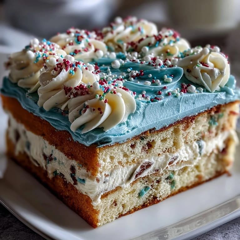 Moist vanilla sheet cake decorated with buttercream and Class of 2026 piping, ideal for graduation party desserts.