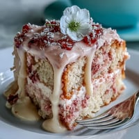 Delicate pink Bridal Shower Rosé Velvet Cake with flowing gold drip decoration.